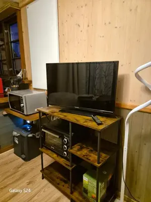 TV/Unterhaltungsangebot in der Unterkunft Haus Evelynchen auf Rädern Deutschhof