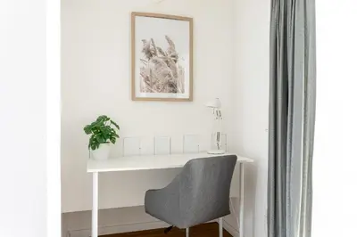Grundriss der Unterkunft Global Living - Design Apartment I Central I Beamer I Kitchen I Terrace I Berlin