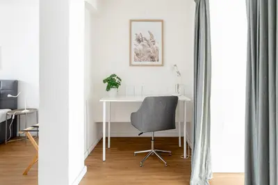 Grundriss der Unterkunft Global Living - Design Apartment I Central I Beamer I Kitchen I Terrace I Berlin