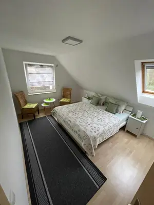 Ein Bett oder Betten in einem Zimmer der Unterkunft Oase der Ruhe 2