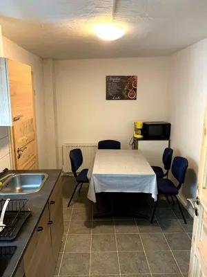 Grundriss der Unterkunft Monteur-Haus Linde