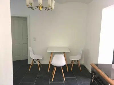 Grundriss der Unterkunft Ferienwohnung mit Sauna am Buckowsee