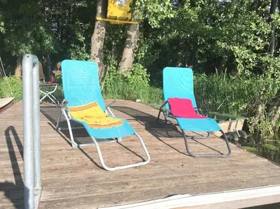 Grundriss der Unterkunft Gartenhaus mit Sauna am Buckowsee, Märkische Schweiz