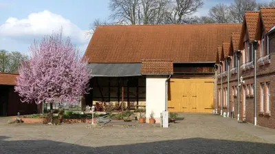 Das Gebäude in dem sich das Bed & Breakfast befindet