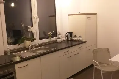 Küche/Küchenzeile in der Unterkunft Ländliche Idylle