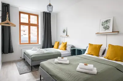 Ein Bett oder Betten in einem Zimmer der Unterkunft Komm rein und fühle dich zu Hause direkt nahe der Altstadt Spandau und am Wasser