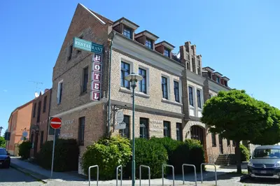 Das Gebäude in dem sich das Hotel befindet