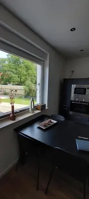 Küche/Küchenzeile in der Unterkunft Ferienwohnung Rathenow an der Havel