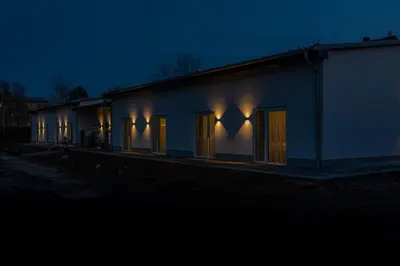 Das Gebäude in dem sich das Hotel befindet