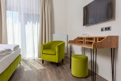TV/Unterhaltungsangebot in der Unterkunft Hotel Fuchsbau Jüterbog