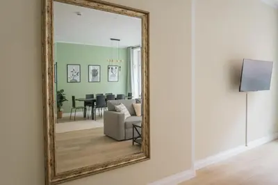 TV/Unterhaltungsangebot in der Unterkunft Spacious Family Apartment with 2 Bedrooms