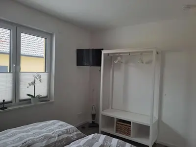 Ein Bett oder Betten in einem Zimmer der Unterkunft Ferienhaus Spreewaldliebe