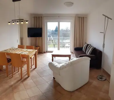 TV/Unterhaltungsangebot in der Unterkunft Monteurwohnung AUSBLICK SEEBLICK 16356 Werneuchen bei Berlin
