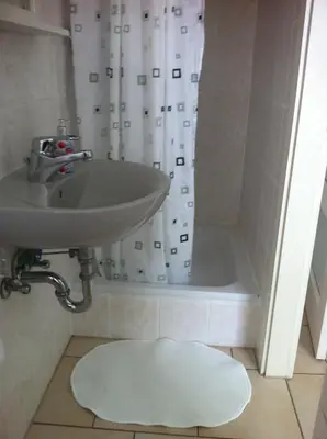 Ein Badezimmer in der Unterkunft Ferienwohnung Heil - Königs Wusterhausen