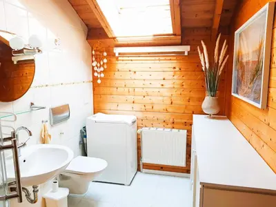 Ein Badezimmer in der Unterkunft Fewo RELAX – Entspannung ohne TV
