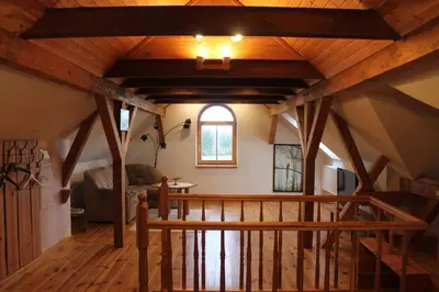 Grundriss der Unterkunft Villa Landidyll mit separatem Wellness-Bereich
