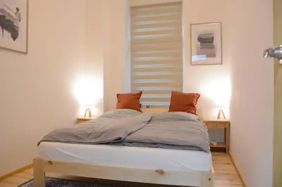 Ein Bett oder Betten in einem Zimmer der Unterkunft PAS 17 Apartment Berlin – cozy apartment