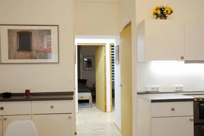 Küche/Küchenzeile in der Unterkunft PAS 17 Apartment Berlin – cozy apartment