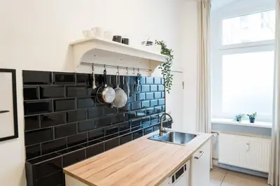 Küche/Küchenzeile in der Unterkunft Great Apartment in Berlin Neukölln