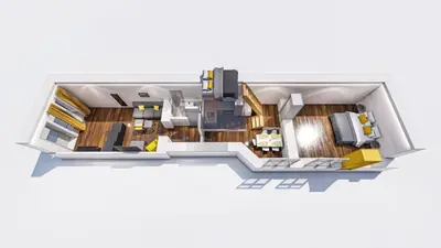 Grundriss der Unterkunft SPACIOUS Two BR plus AC plus SelfCheckIn
