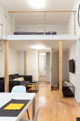 TV/Unterhaltungsangebot in der Unterkunft Loft Apart plus AC plus SelfCheckIn
