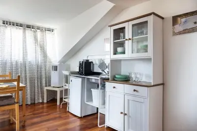 Küche/Küchenzeile in der Unterkunft Urban Rooftop Apartment - Berlin MITTE - A C
