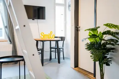 TV/Unterhaltungsangebot in der Unterkunft Shabby Chic plus Self CheckIn plus Free Street Parking