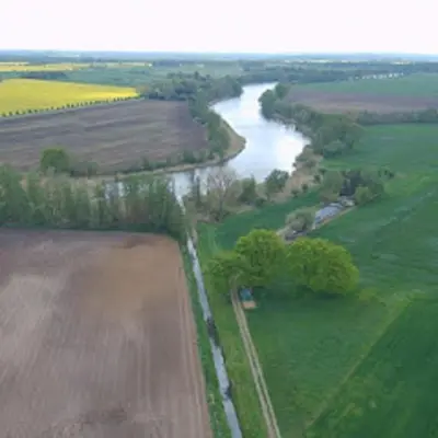 Naturlandschaft in der Nähe der Pension