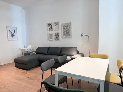 Ein Sitzbereich in der Unterkunft Be in Berlin Apartments at Charlottenburg Castle