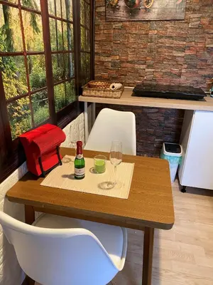 Getränke in der Unterkunft Ferienwohnung Irmchen