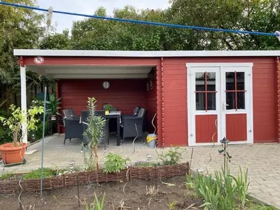 Ein Garten an der Unterkunft Ferienwohnung Irmchen
