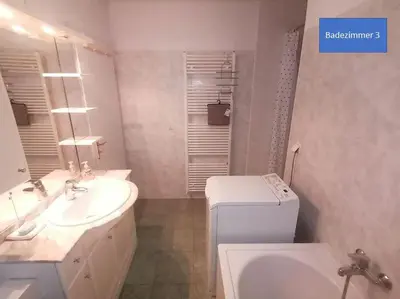 Ein Badezimmer in der Unterkunft Wohnidyll in Zeuthen bei Berlin