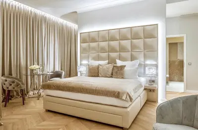 Ein Bett oder Betten in einem Zimmer der Unterkunft Villa Contessa - Luxury Spa Hotels
