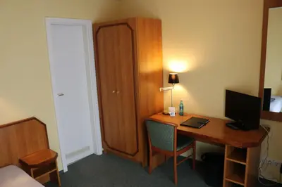 TV/Unterhaltungsangebot in der Unterkunft Stadthotel Brandenburger Hof