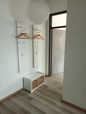 Grundriss der Unterkunft Stadtgrün 2, Ruhiges Apartment mit Terrasse und kostenlosem Parkplatz, ideal für Berlin-Besucher