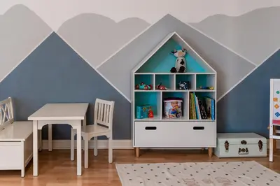 Ein Sitzbereich in der Unterkunft Family-friendly apartment in the center of Berlin