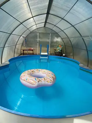 Der Swimmingpool an oder in der Nähe von Ferienwohung Marina