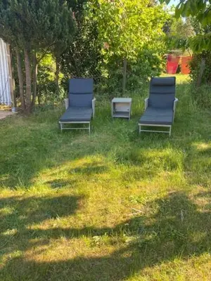 Ein Garten an der Unterkunft Ferienwohung Marina