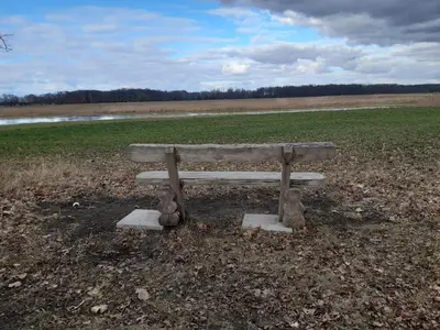 Naturlandschaft in der Nähe der Ferienwohnung