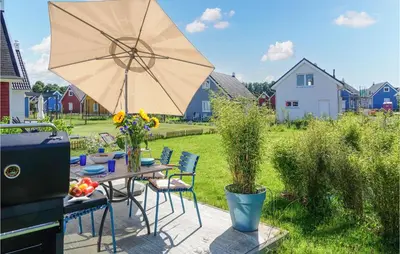 Ein Garten an der Unterkunft Ferienhaus Himmelblau
