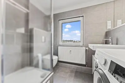 Ein Badezimmer in der Unterkunft Chic & Modern Apartments in Eberswalde