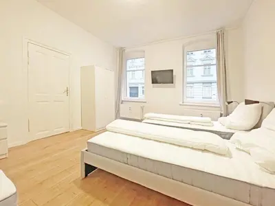 Ein Bett oder Betten in einem Zimmer der Unterkunft Chic & Modern Apartments in Eberswalde