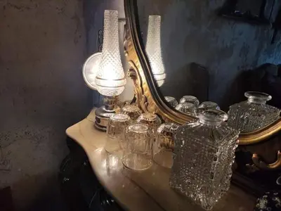 Getränke in der Unterkunft Schöneberg Holiday Flat & Art Gallery