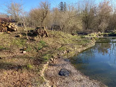 Naturlandschaft in der Nähe des Ferienhauses