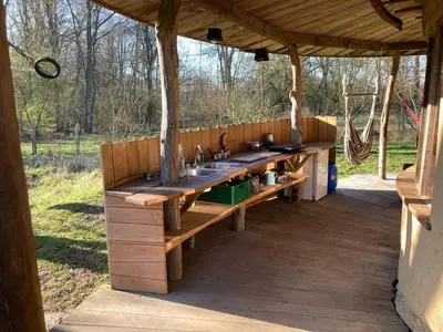 Grundriss der Unterkunft Lehmhaus