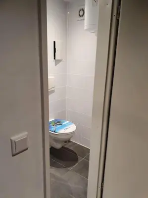 Ein Badezimmer in der Unterkunft Nice studio in Pankow