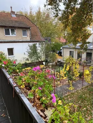 Ein Garten an der Unterkunft Nice and comfortable studio in Pankow