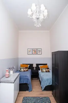 Ein Bett oder Betten in einem Zimmer der Unterkunft BIG 4ROOMS CENTRAL CITY APARTMENT KURFÜRSTENDAMM
