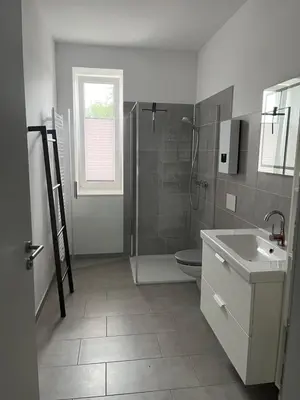 Ein Badezimmer in der Unterkunft Ferienwohnung Kolow GbR