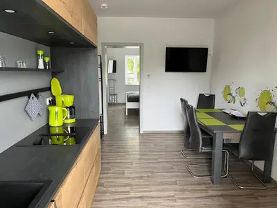 TV/Unterhaltungsangebot in der Unterkunft Ferienwohnung Kolow GbR